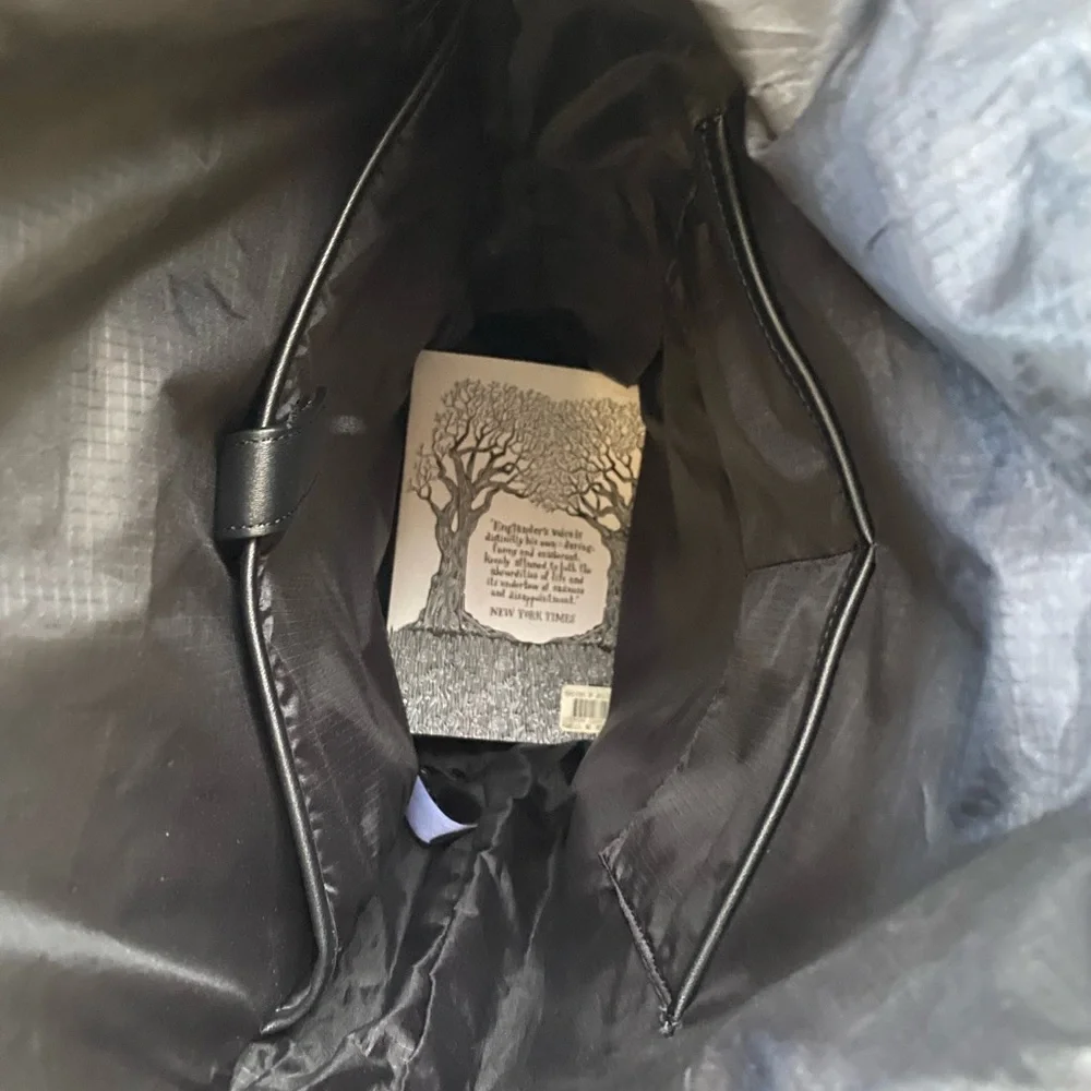 Ted Baker London Navy Blue Roll-Top Backpack NWT OSFM Adjustable - Picture 11 of 11